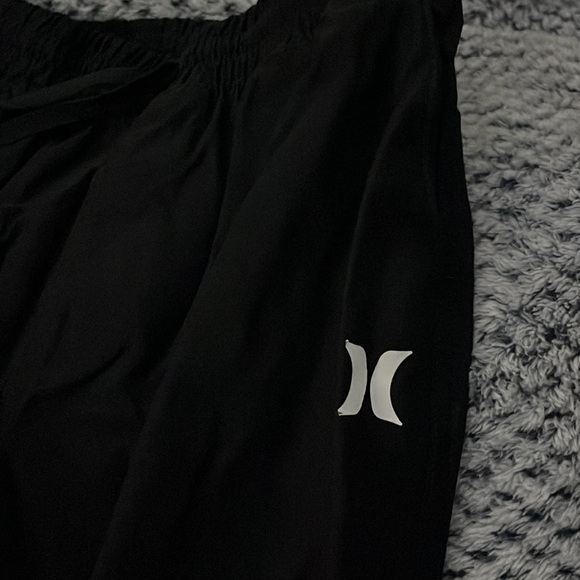 Black Hurley Jogger Pants - Picture 4 of 5
